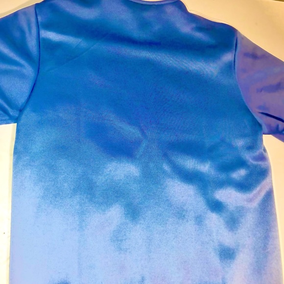 Adidas mens sky blue zip up sweater - Picture 3 of 3